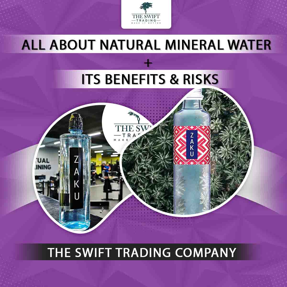 All About Natural Mineral Water + Its Benefits & Risks