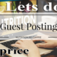 How To Make Your guest posting services Look Amazing In 5 Days