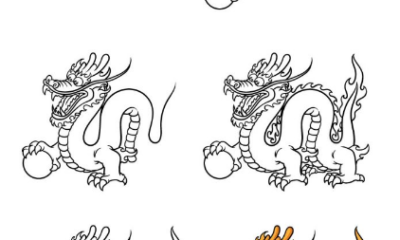 How to Draw A Chinese Dragon