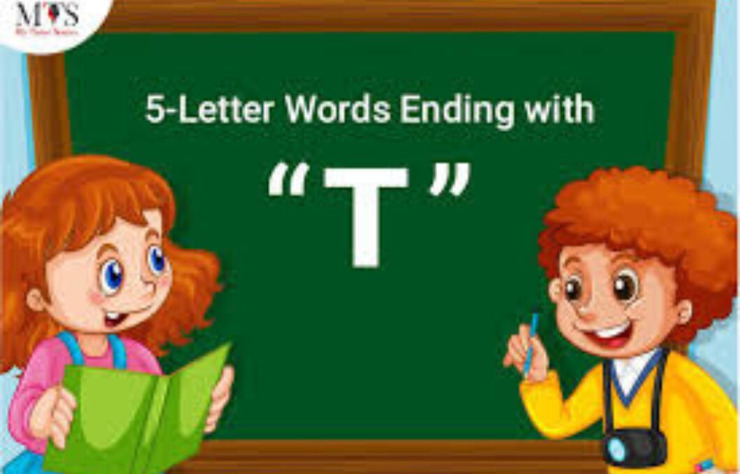 5 letter words with a t
