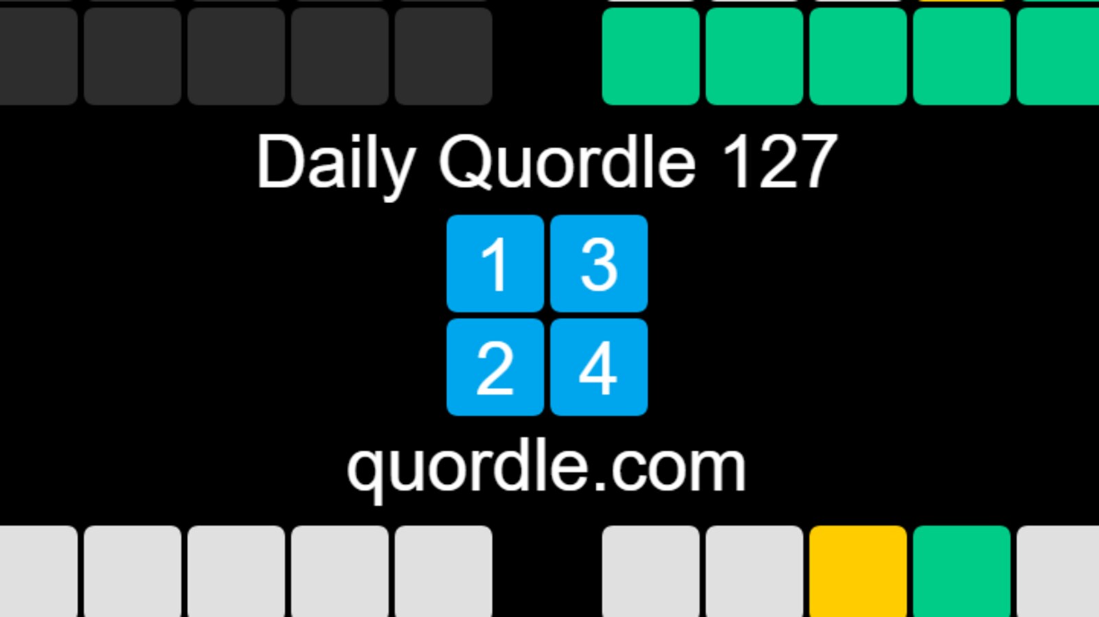 Quordle Daily Sequence